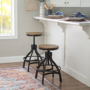 Williston Forge Wellman Swivel Adjustable Height Stool Reviews